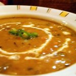 ミルミレ - ダルカレー　アップ　ダルスープよりこってりお豆もたくさん