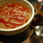 あさか麺工房、 - 「胡麻坦々つけ麺・中盛（300g）」（780円）