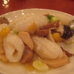 いかの塩味炒め