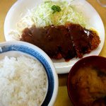 Tonkatsu Tonki - みそとんかつ定食 ７５０円