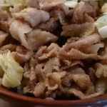 エヌ1221 - 中から中から出てくるしょうが焼き☆
ご飯は五穀米で美味しいよ(^q^)