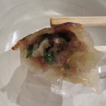 かぐらちゃか 餃子庵 - 焼き餃子（ニンニク有）　450円