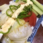 Robatayaki Ushio - 野菜盛り合わせ^_^