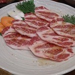 炭火焼肉 秋 - イベリコ豚肩ロース