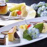 和の食彩 吉楽庵 - オリジナル『スイーツ盛り』
