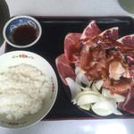 けいすけ屋 - 肉めし850円を250円プラスして肉大盛り(^-^)/