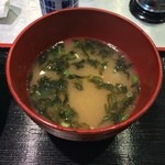 まぐろ亭 - 味噌汁