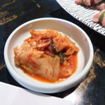 大同苑 - キムチ。あっさりとした感じです