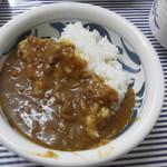 かぶと屋 - ミニカレー