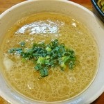 麺屋 一楽 - 濃厚鶏骨醤油つけ汁