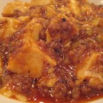 川菜味 - 麻婆豆腐。豆腐がしっかりしています。