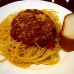 TRATTORIA Salute - 阿蘇ポークと筍　トマトソーススパゲティ