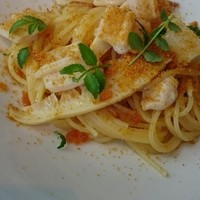 リストランテ･ヒロ チェントロ 丸ビル店 - ミル貝と筍、カラスミのスパゲッティーニ
