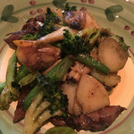 タベルナ・パパ - ホタルイカと春野菜のソテー