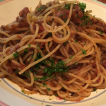 タベルナ・パパ - イイダコのラグーソース・スパゲッティ