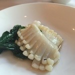 香桃 - 2016年4月　イカの湯引き　カットがキレイ！！