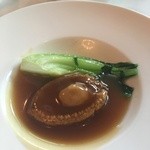 香桃 - 2016年4月　あわびの姿に込みオイスターソース　お一人様一皿