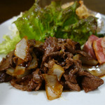 炭火串焼肉えん - 焼肉定食750円（税込）