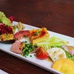 OSTERIA LUCE - 前菜6種盛り