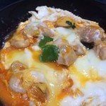 鳥しき - 親子丼アップ