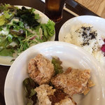 ＳＨＩＢＡＵＲＡ　ＧＲＩＬＬ - からあげランチ