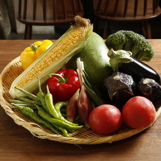 毎日仕入れる旬の食材をお楽しみください