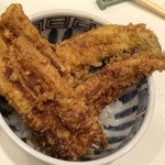 司 - 穴子二枚ミニ天丼