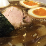 49969388 - 煮干し系のこってりスープ