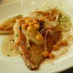 Benoit Alain Ducasse - えいのムニエル ニース風　セロリのソテー☆