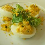 Benoit Alain Ducasse - ウフ・ミモザとサラダ♪