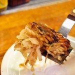 Okonomiyaki Mitchan Sohonten - お好み焼きはヘラで食べるよねぇ
