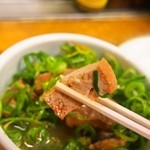 Okonomiyaki Mitchan Sohonten - 牛すじ煮込み（厚揚げ）