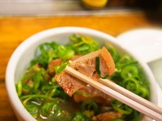 Okonomiyaki Mitchan Sohonten - 牛すじ煮込み（厚揚げ）