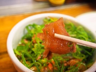 Okonomiyaki Mitchan Sohonten - 牛すじ煮込み（牛すじ）