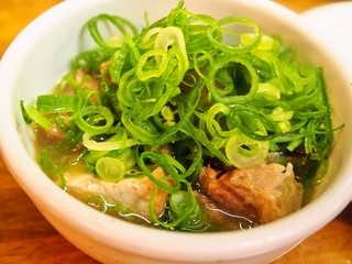 Okonomiyaki Mitchan Sohonten - 牛すじ煮込み