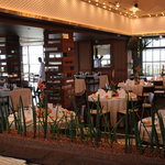 Restaurant Azzurro Mare Terrace on the Bay - 披露宴用セッティング？
