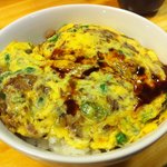 らーめん 辻 東門店 - ふわふわ玉子のチャーシュー丼、何コレめっさウマ