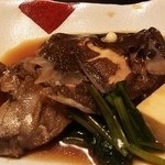 季節料理　ととや - イサキのお頭と豆腐