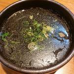 寿製麺 よしかわ - 鴨つけ。つけ汁。