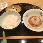 まき村 - 久しぶりの鯛茶漬け