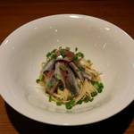 寿製麺 よしかわ - いわしそば。