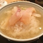 まき村 - 鯛茶漬け