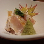 炎の舞 らくい - あっさり鶏わさび380円