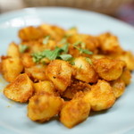 タカリバンチャ - 2016.4 ALUDOM ジャガイモのカレー炒め（パーティーメニュー）