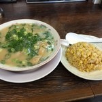 大阪東成　にしや - チャーハンセット(ランチ800円)