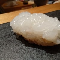 すし 喜邑 - 白イカ（６日目）
