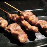 Charcoal Cuisine　克ッ　井の頭 - 串コース500円の（大山地鶏のハツ）