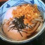 丸亀製麺 - とろ玉うどん（並）温麺