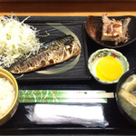 Aburiya - 焼魚定食598円税込