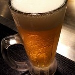 Okonomi Teppan Doro - 生ビール